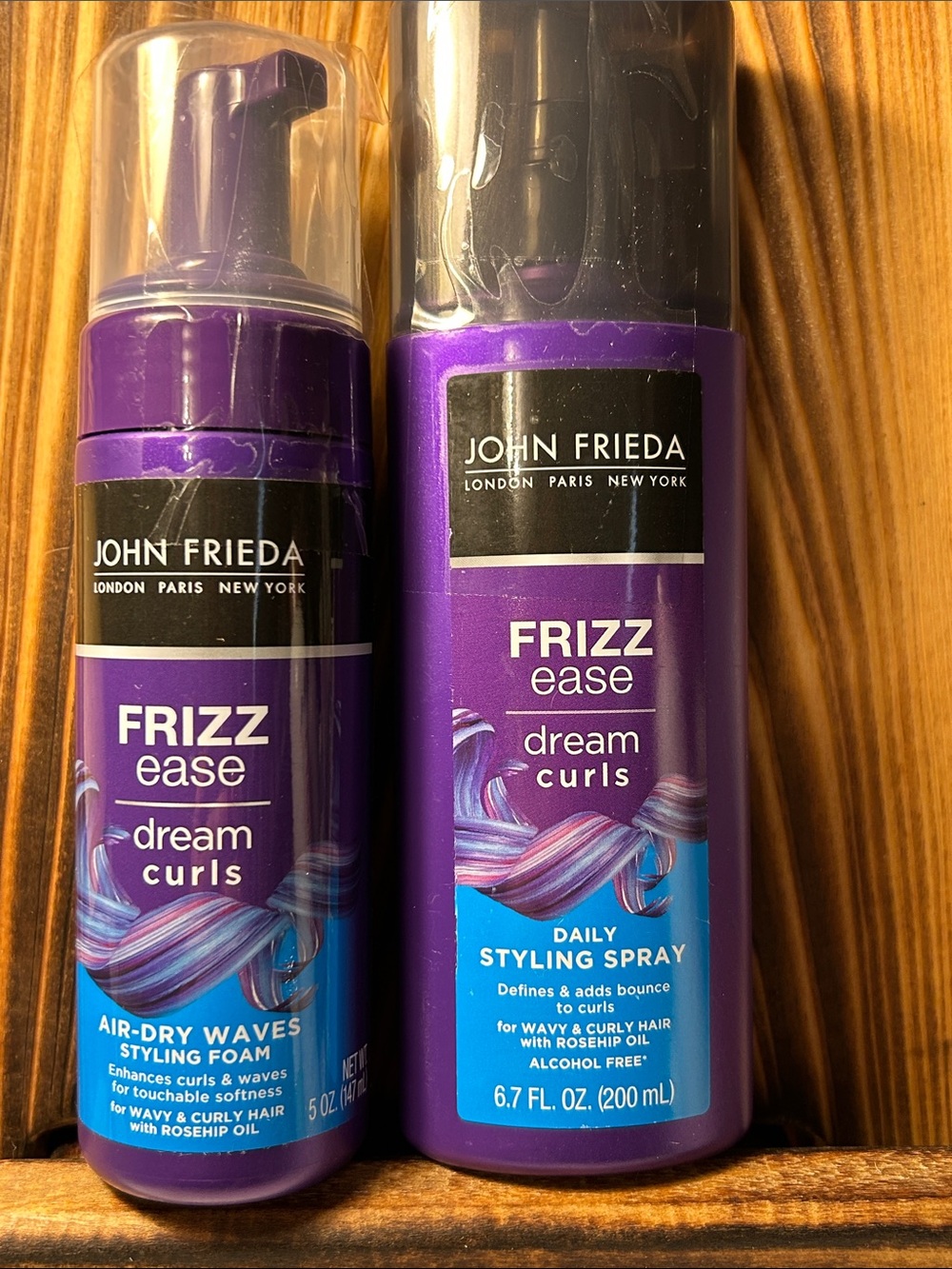 John Frieda Frizz Ease Dream Curls Hair Styling Set — Purple